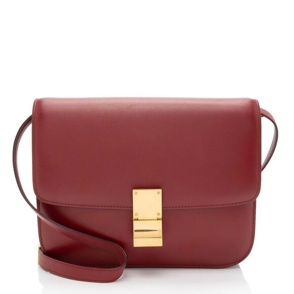 Celine Handbags - Celine Calfskin Classic Medium Box Bag